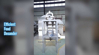 Dissabbiatore professionale per la lavorazione dell'amido