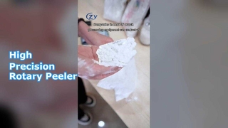 Peeler rotativo ad alta precisione attrezzature di lavorazione profonda di tubercoli radicali industriali professionali