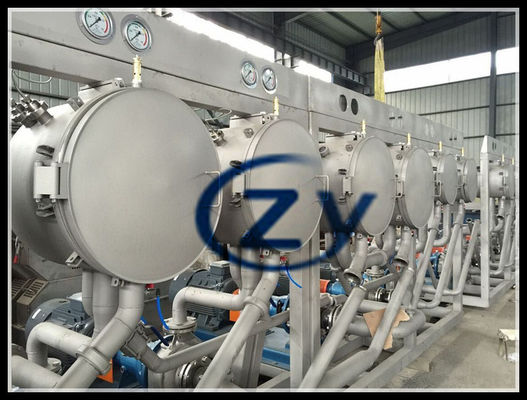 Amido chiave che elabora raffinazione di Multicyclone della manioca del macchinario 2t/H