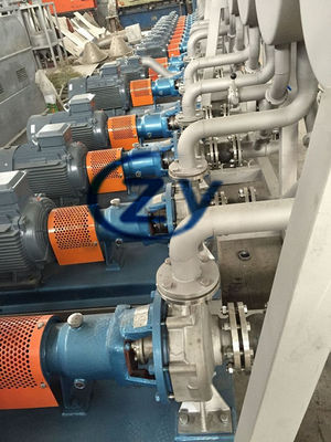 Cassa di cambio della pompa centrifughe Verticale 3600 RPM Velocità 250°F Temperatura Fabbrica di amido di manioca