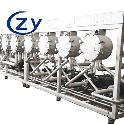 Idrociclone per amido a risparmio energetico: Design compatto per linee di lavaggio e concentrazione dell'amido