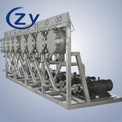 Multiciclone in acciaio inossidabile ad alta efficienza per la purificazione di slurry di amido a capacità personalizzata