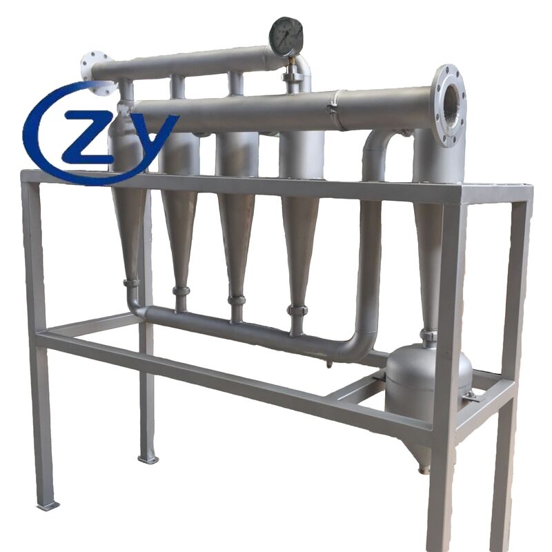 Dispositivo di filtrazione delle particelle sottili a rendimento ultra elevato per impianti di produzione di amido ad alto volume