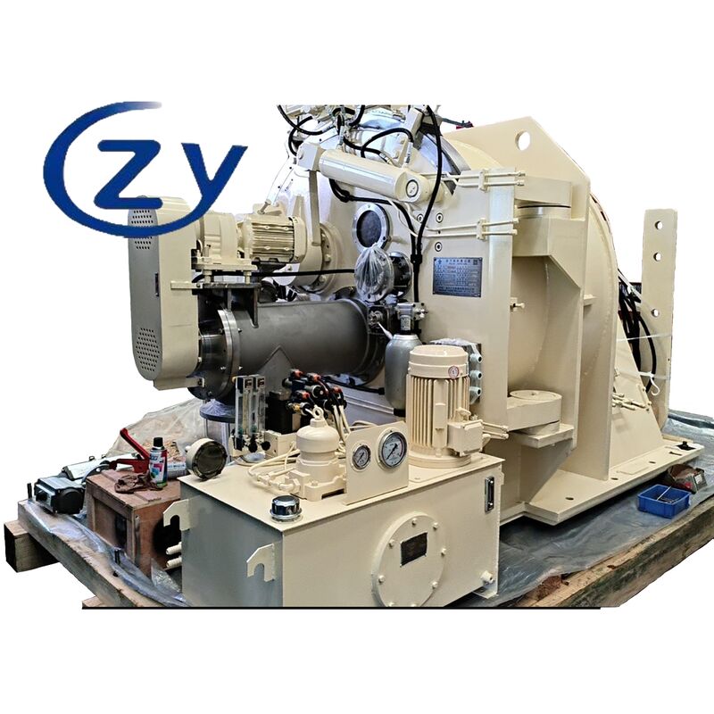 Centrifuga a raschiatore personalizzata specifica per l'applicazione per la lavorazione dell'amido di manioca, patate e patate dolci