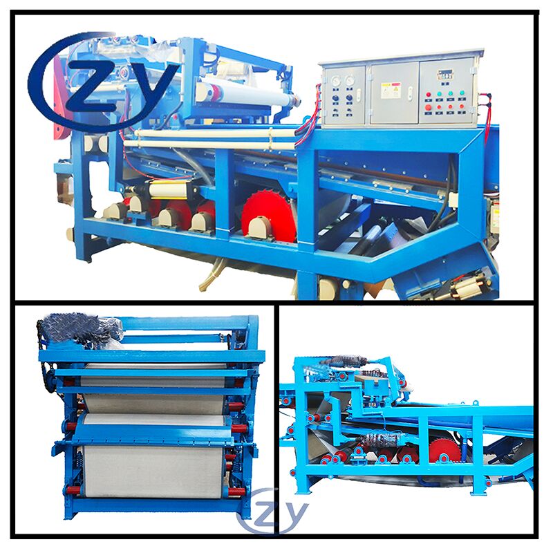 Filtro disidratatore a nastro in acciaio inossidabile per la disidratazione della fibra di manioca industriale e il trattamento delle scorie