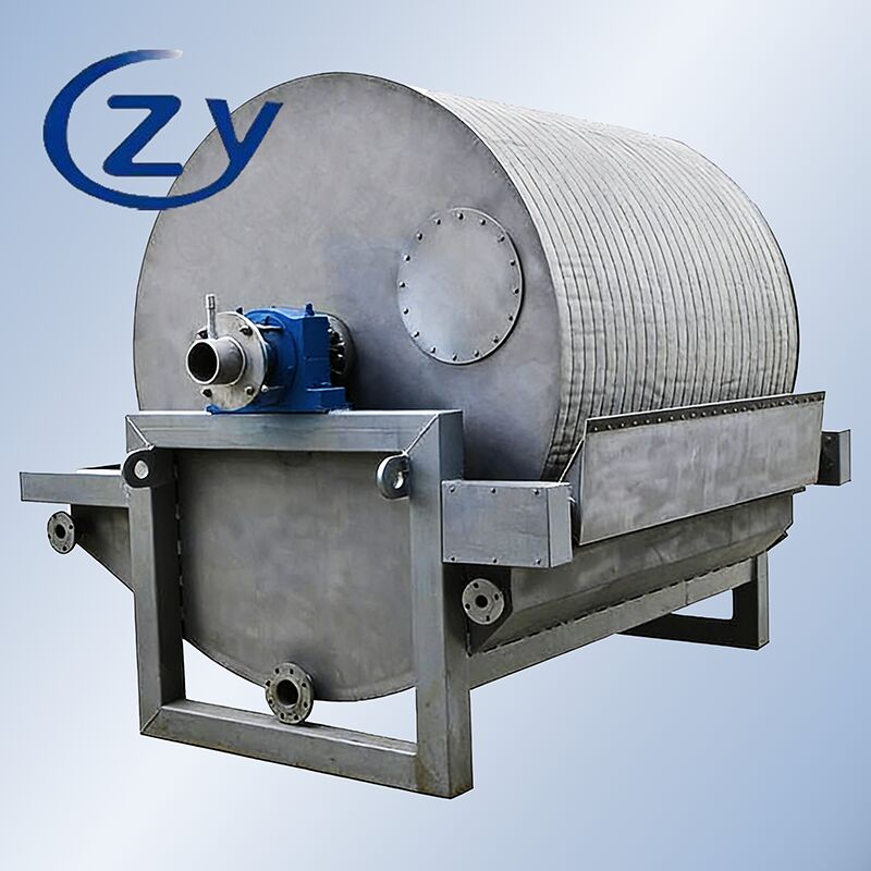 Filtro ad vuoto SS304 in acciaio inossidabile industriale con capacità 2-8 t/h e azionamento a frequenza variabile per la deidratazione dell'amido