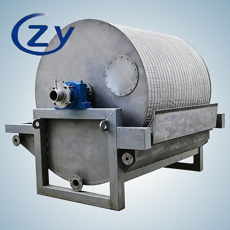 Industrial Grade Vacuum Drum Filter Large-Scale Production Dewatering Equipment for Tuber Starch