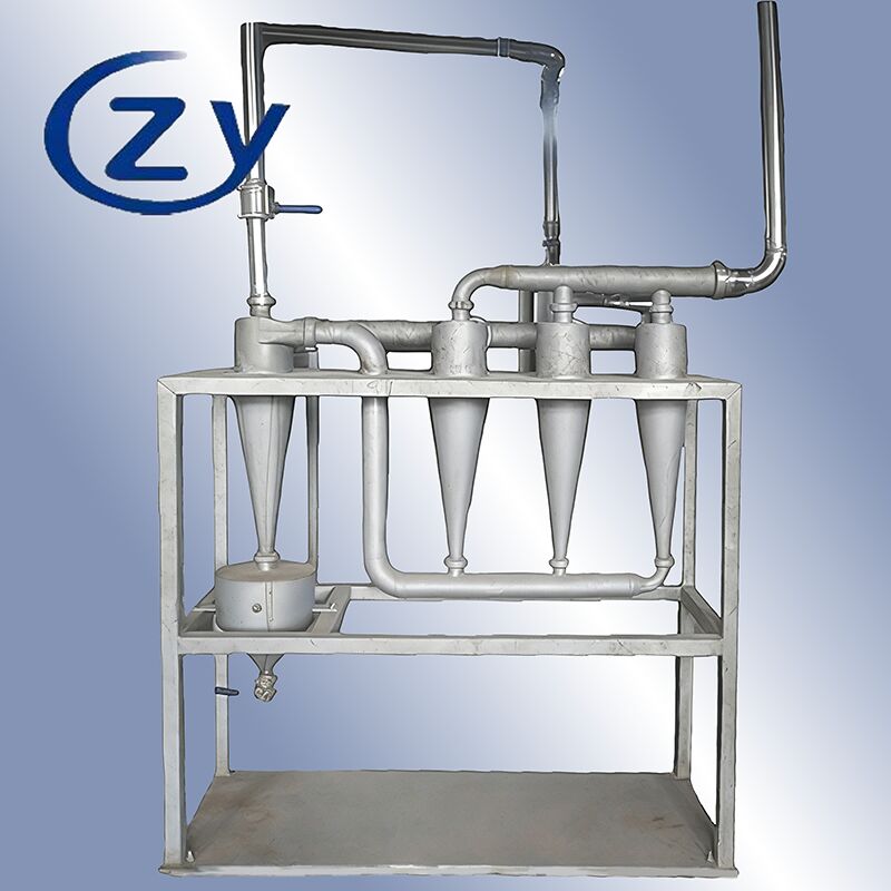 High Efficiency Hydrocyclone Desander for Cassava Starch Slurry Sand and Impurity Removal