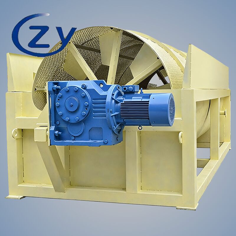 Stainless Steel Rotary Peeler with 12-35t/h Capacity for Uniform Peeling in Cassava Starch Production