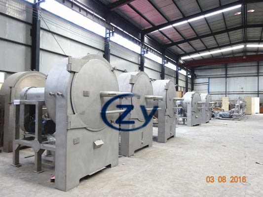 Tipo orizzontale schermo della macchina 45kw dell'amido della patata dolce del setaccio della centrifuga SS304