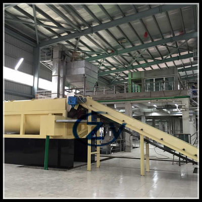 Pagaia lavante rotatoria 50t del macchinario della manioca fresca/acciaio al carbonio di H