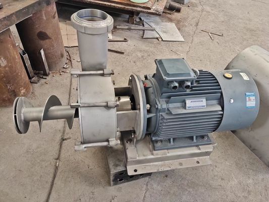 breve pompa di torchio a vite 15kw per la fibra di Sluryy della manioca di trasporto