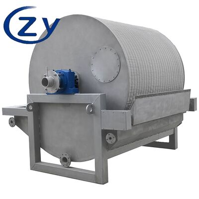 Filtro a vuoto rotativo a tamburo a base di patate per la disidratazione dell'amido di patate con motore di azionamento integrato per impianti di produzione di amido di patate