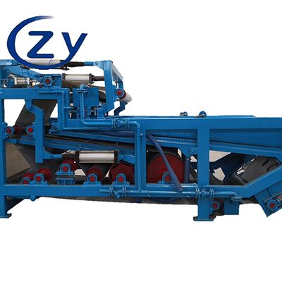 Filtro di disidratazione a cintura di nuova generazione: estrusione da taglio e scarico da rullo a pressione per prestazioni senza sosta