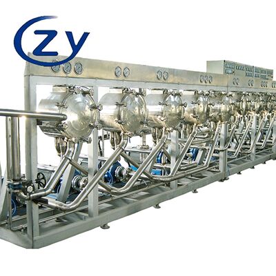 Idrociclone per amido alimentare – Costruzione in acciaio inossidabile per separazione igienica