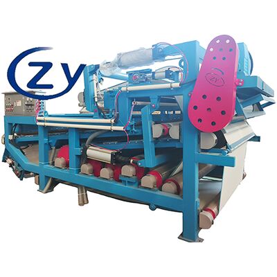 Filtro di disidratazione a nastro a bassa manutenzione: nastro per uso alimentare per operazioni sicure di disidratazione dell'amido