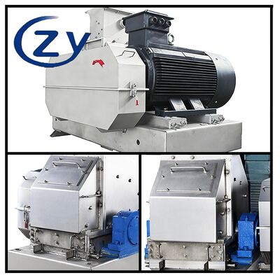 Rasper ad alta efficienza e risparmio energetico per la polpazione stabile dei tuberi e un elevato rendimento di estrazione di amido