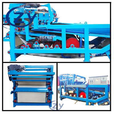 Filtro di disidratazione a cintura di funzionamento continuo per la disidratazione delle fibre di manioca nella produzione di amido