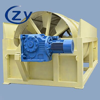 Peeler rotativo in acciaio inossidabile a funzionamento continuo con potenza di 18,5 kW per la buccia di manioca e patate