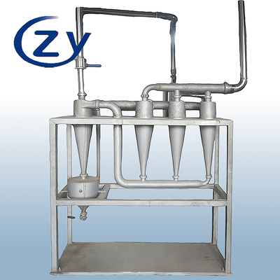 Dissabbiatore centrifugo ad alta precisione per la purificazione dei liquami di amido con acciaio inossidabile SS304 senza parti mobili e capacità di 10 t/h