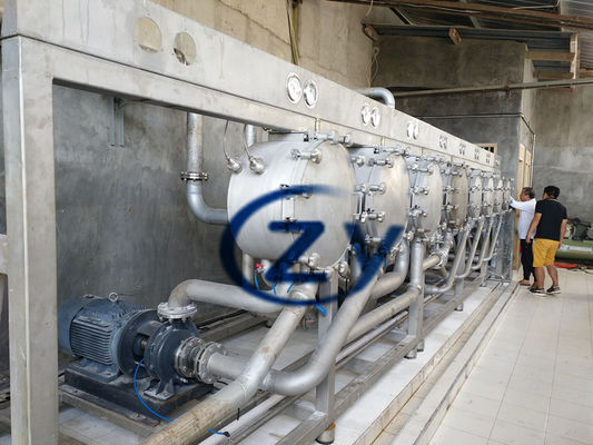 Amido di manioca di sgrassamento di 37kw 15t/H ss che fa macchina