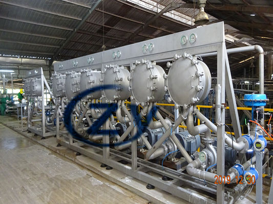 Idrociclone dell'amido di manioca di lavaggio SS304 30kw 20t/H