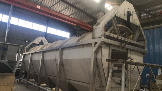 Lavatrice rotatoria 20t/H 15kw della patata fresca di acciaio al carbonio