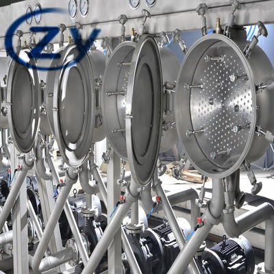 Linea di produzione dell'amido di manioca della tapioca SS304 struttura compatta