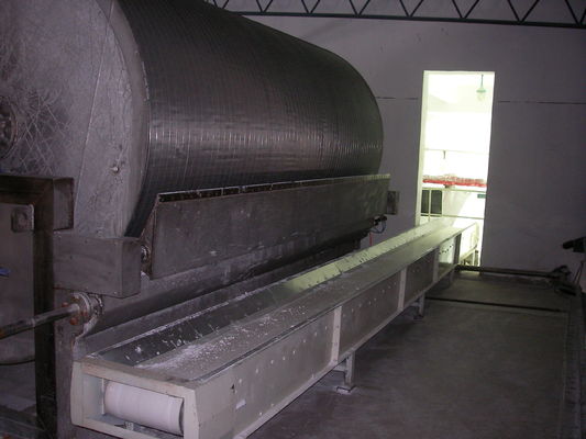 Macchina d'asciugamento di vuoto SS304 della patata dolce dell'amido della macchina dell'amido rotatorio del filtrante